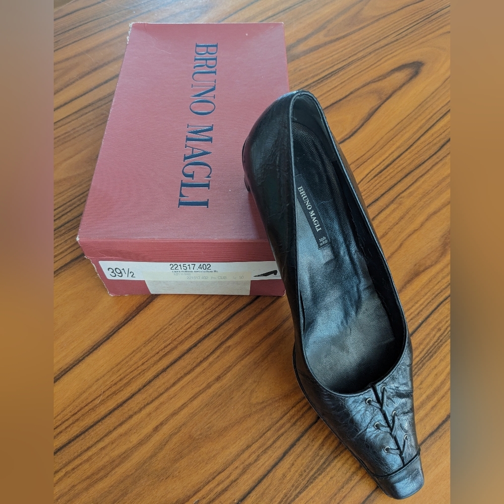 Vintage Bruno Magli Black Heels